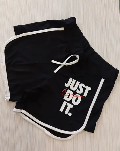 شورتک زنانه نخی just do it
